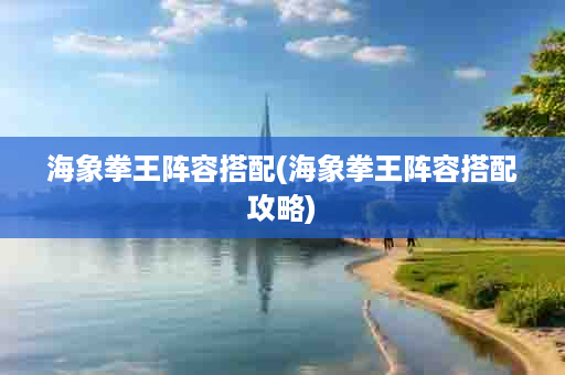 海象拳王阵容搭配(海象拳王阵容搭配攻略)