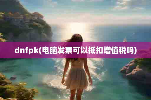 dnfpk(电脑发票可以抵扣增值税吗)