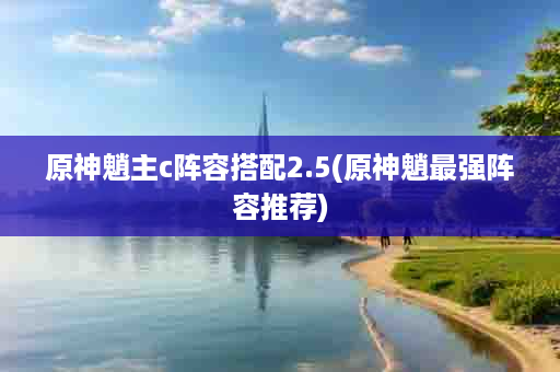 原神魈主c阵容搭配2.5(原神魈最强阵容推荐)